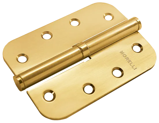 Петля карточная разъемная MSND-C 100X70X2.5 SG L с подшипником стальная левая, врезная, цвет матовое золото фото купить Оренбург