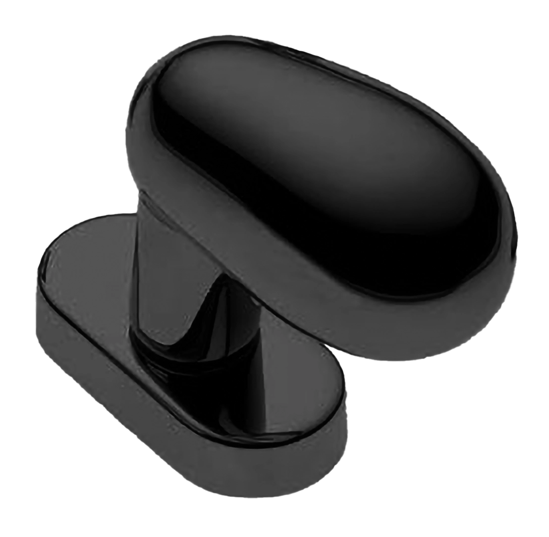 Ручка оконная UOVO W1 NERO, цвет - черный фото купить Оренбург