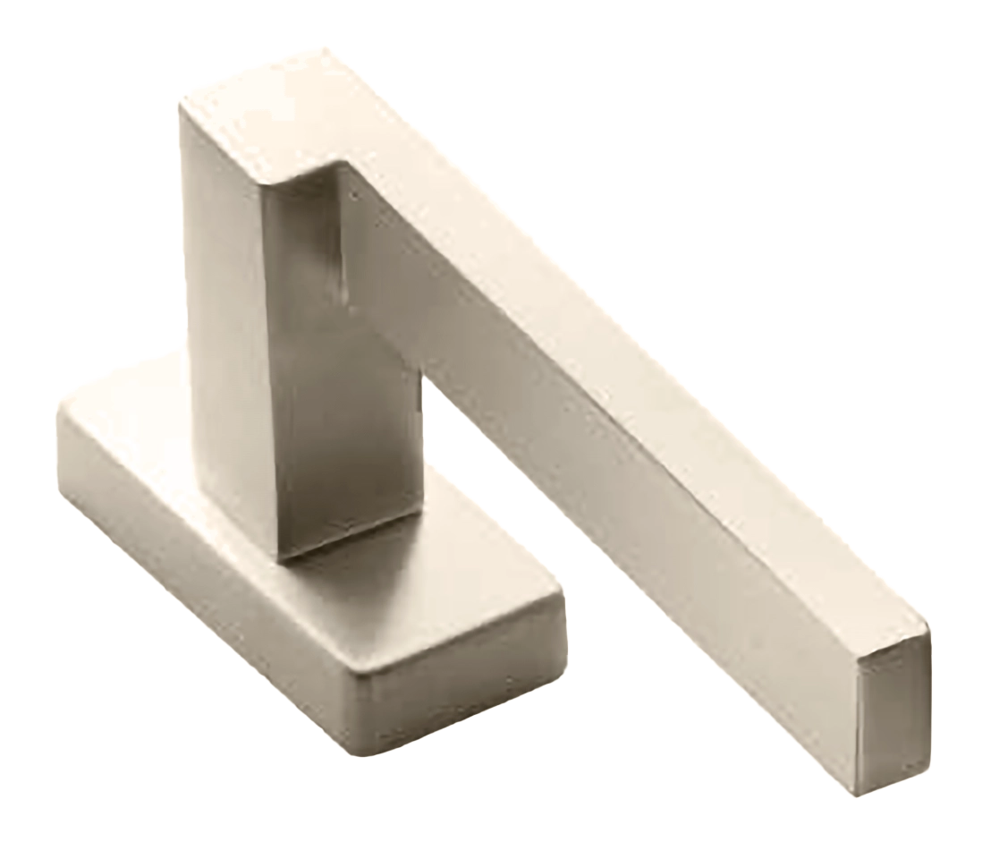 Ручка оконная STONE W1 NIS, цвет - матовый никель фото купить Оренбург