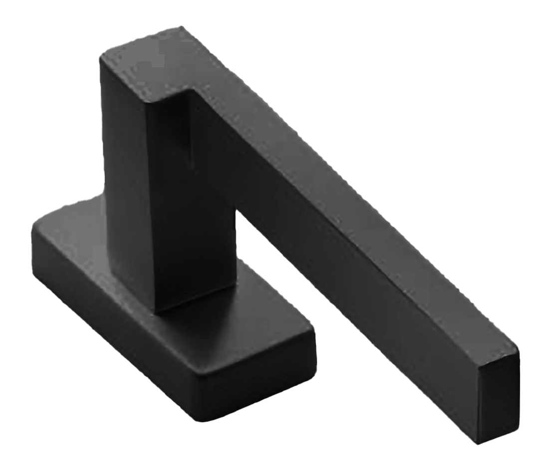 Ручка оконная STONE W1 NERO, цвет - черный фото купить Оренбург