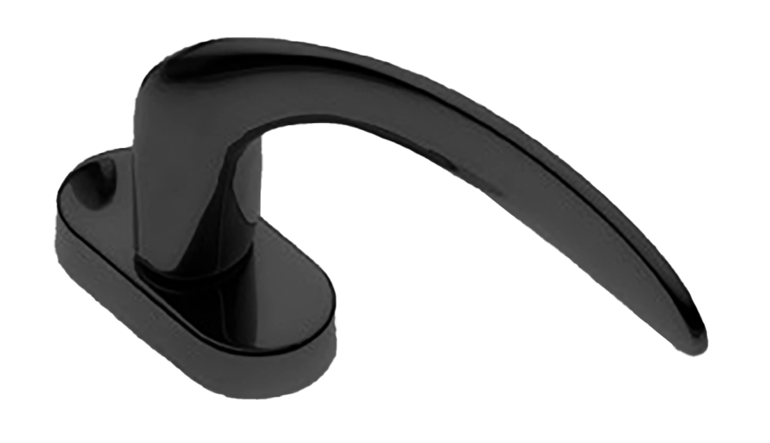 Ручка оконная COBRA W1 NERO, цвет - черный фото купить Оренбург