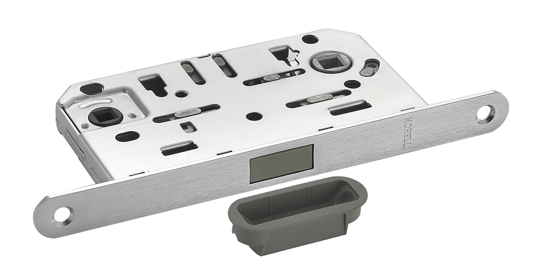 Защелка межкомнатная M1895 SSC магнитная, сантехническая, цвет суперматовый хром фото 2 Защелка межкомнатная M1895 SSC магнитная, сантехническая, цвет суперматовый хром фото купить в Оренбурге