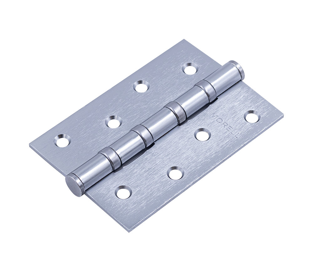 Петля карточная универсальная MSN 100X70X2.5-4BB SSC с подшипником стальная, врезная, цвет суперматовый хром, сталь фото купить в Оренбурге