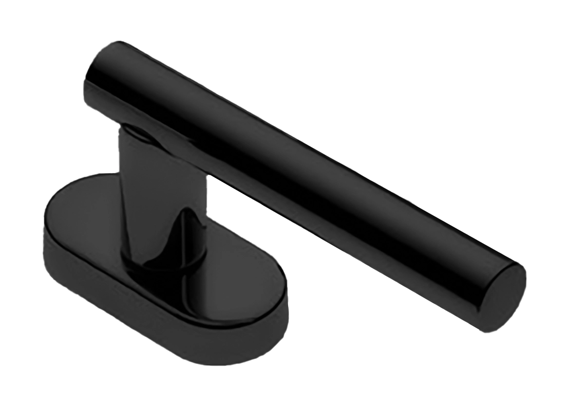 Ручка оконная CALLA W1 NERO, цвет - черный фото купить Оренбург