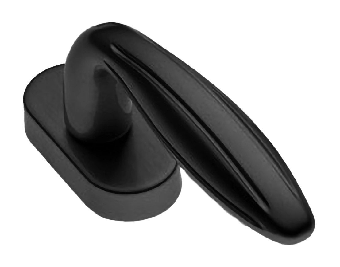 Ручка оконная BUD W1 NERO, цвет - черный фото купить в Оренбурге