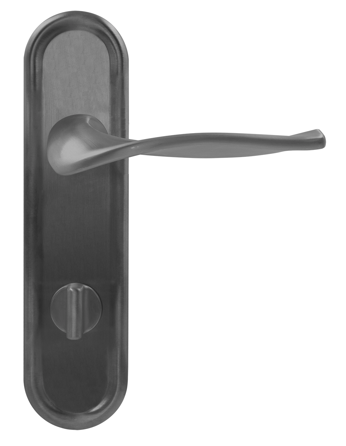 Ручка дверная SKYSCRAPER PLR SST на планке, цвет Летняя гроза/Summer Storm фото купить в Оренбурге