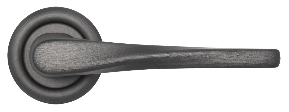 Ручка дверная THE OLYMPICS R7 SST на круглой розетке, цвет Летняя гроза/Summer Storm фото купить в Оренбурге