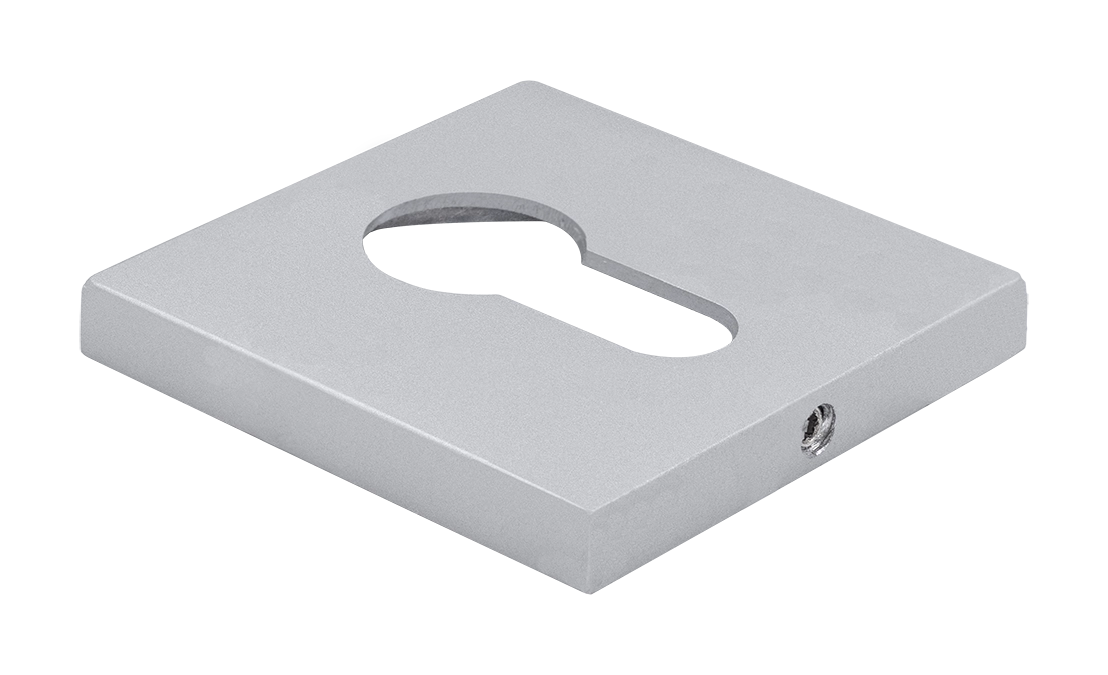 Накладка на замок MH-KH-S6 ASC под евроцилиндр, цвет анодированный матовый хром фото купить Оренбург