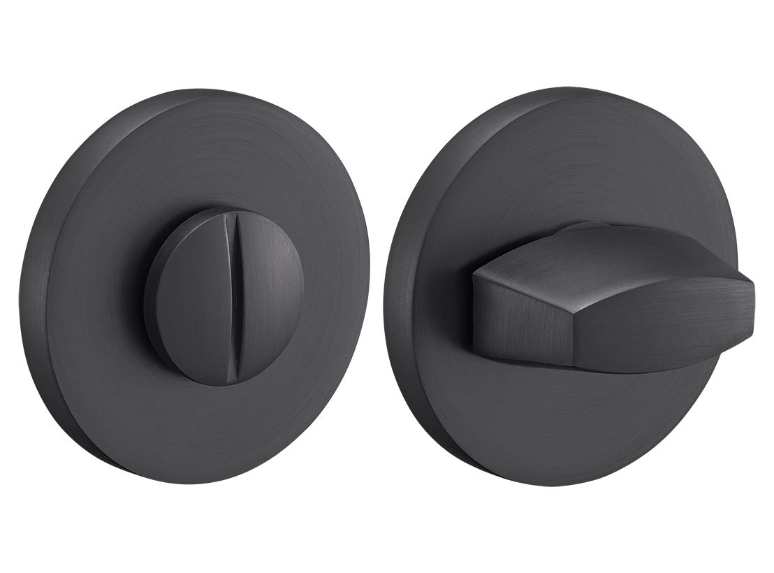 Завертка сантехническая MH-WC-R6 GR на круглой розетке, цвет графит, ЦАМ фото купить Оренбург