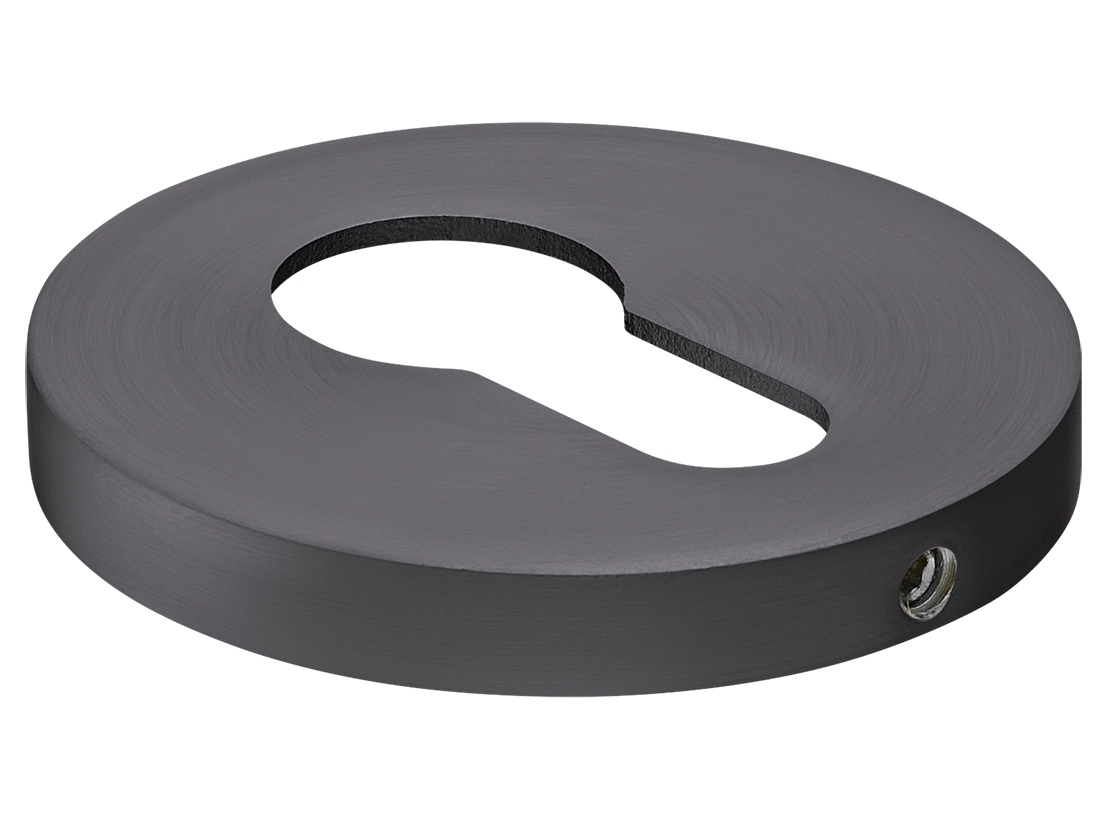 Накладка на замок MH-KH-R6 GR на круглой розетке, цвет матовый графит фото купить Оренбург