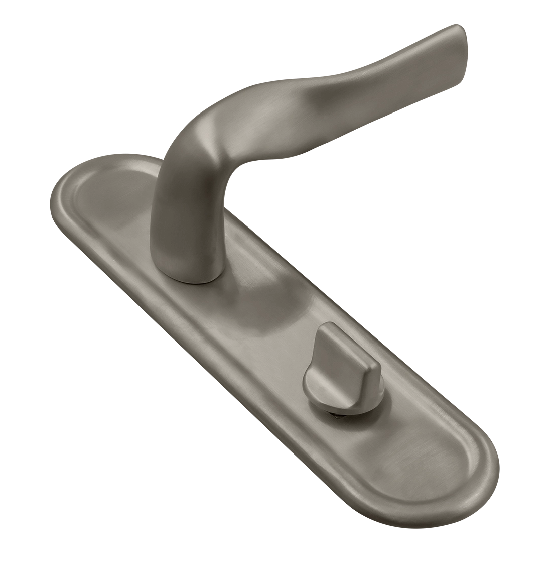 Ручка дверная LVB PLR WC SMI на планке под сантехническую завертку, цвет Весенняя дымка/Spring Mist фото купить Оренбург