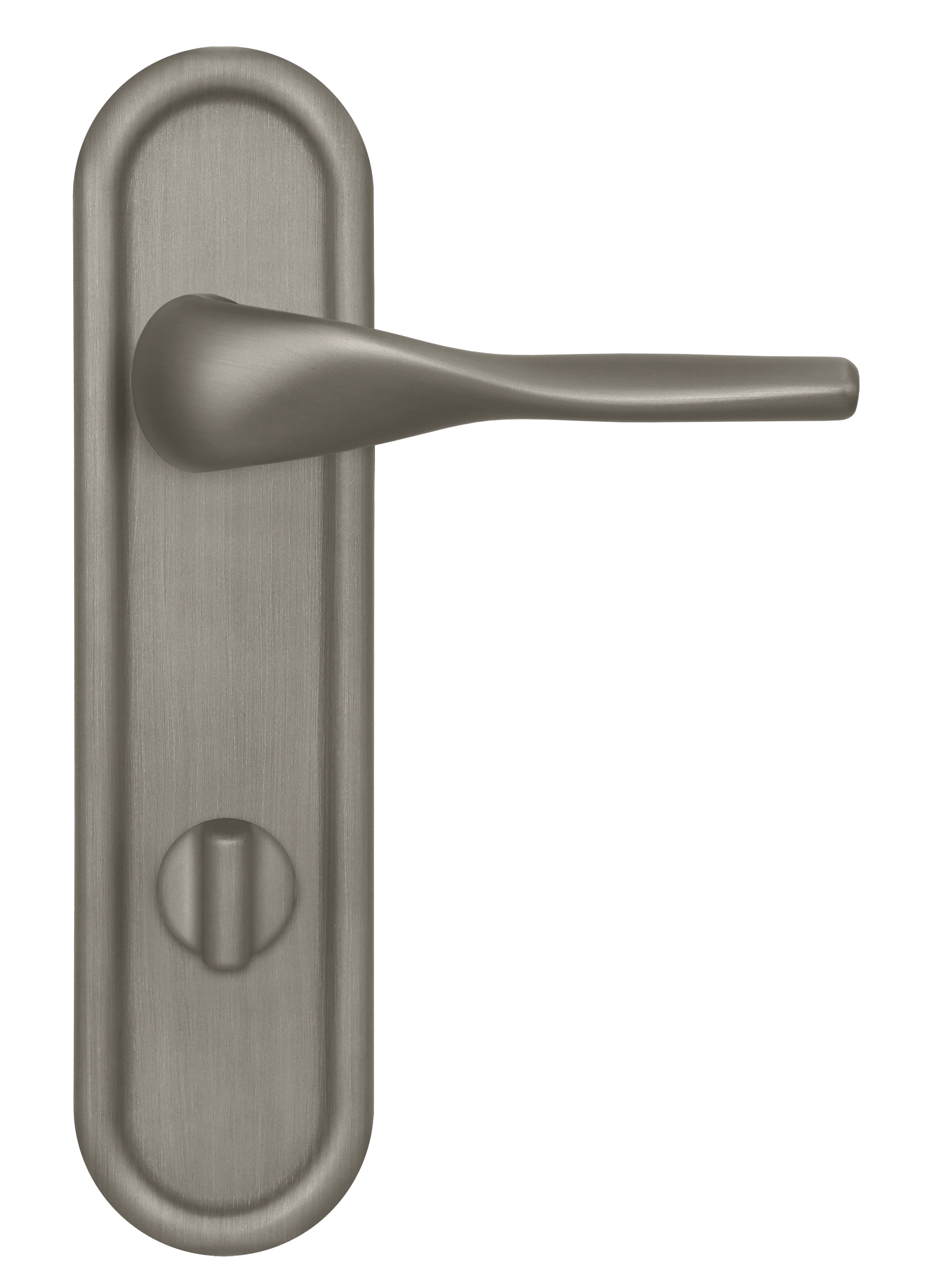 Ручка дверная LVB PLR WC SMI на планке под сантехническую завертку, цвет Весенняя дымка/Spring Mist фото купить в Оренбурге