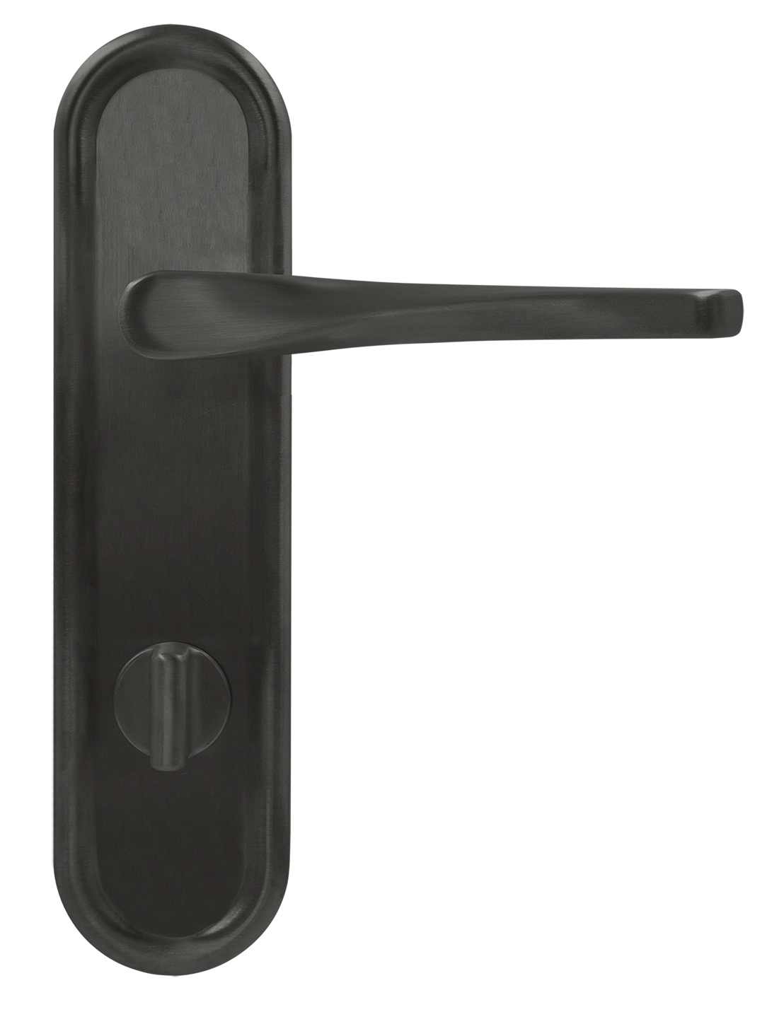 Ручка дверная THE OLYMPICS PLR WC SST на планке под сантехническую завертку, цвет Летняя гроза/Summer Storm фото купить в Оренбурге