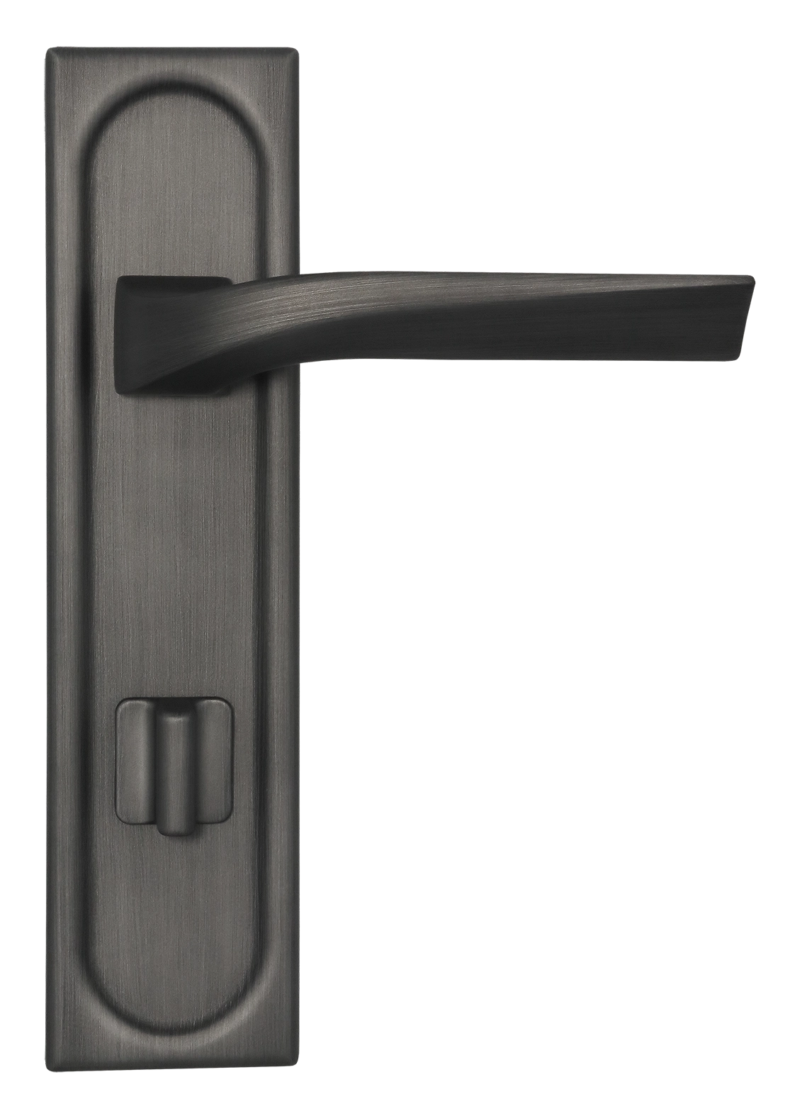 Ручка дверная WD CONCERT HALL PLS WC SST на планке под сантехническую завертку, цвет Летняя гроза/Summer Storm фото купить в Оренбурге