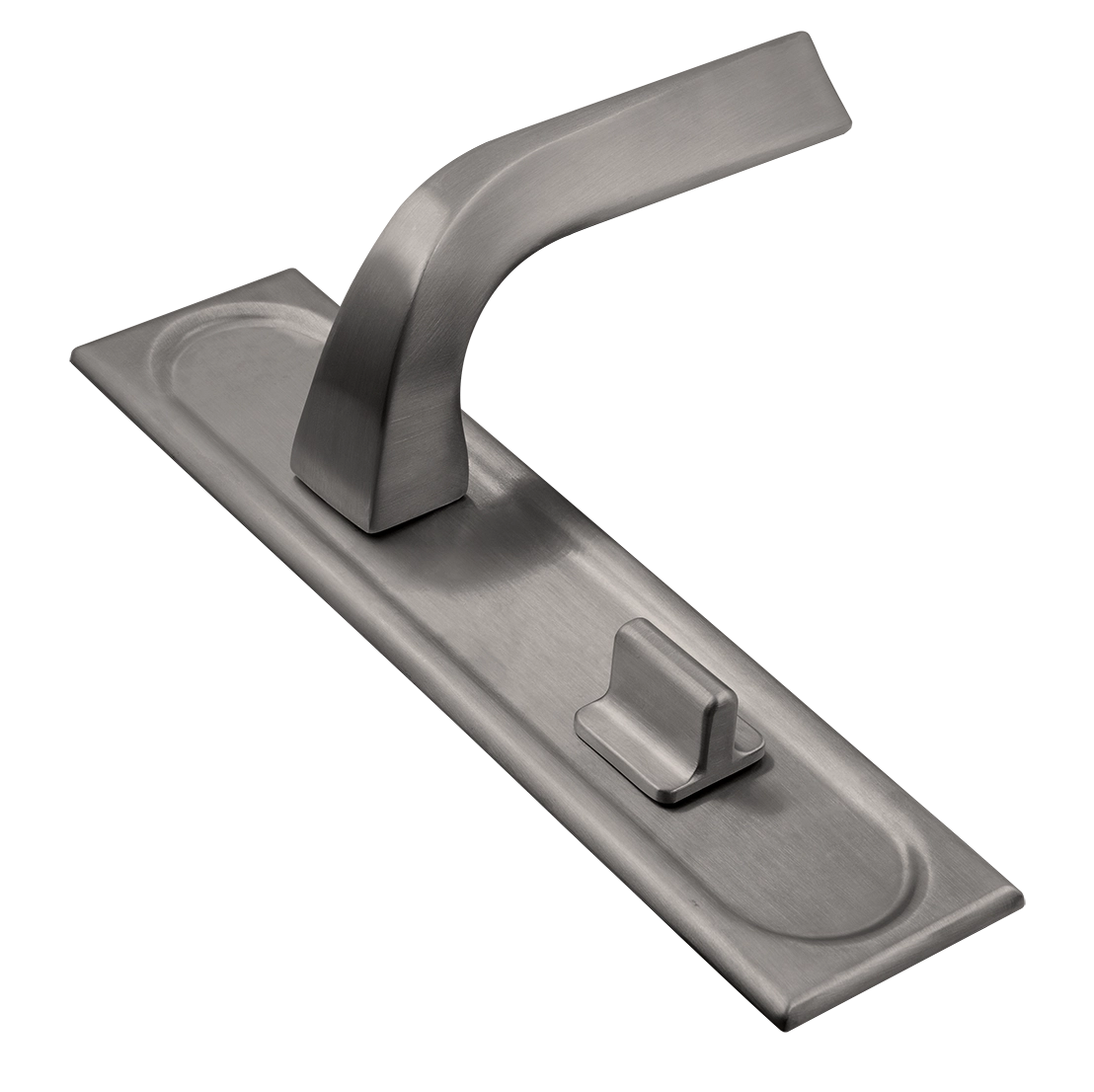 Ручка дверная WD CONCERT HALL PLS WC WF на планке под сантехническую завертку, цвет Зимняя стужа/Winter Frost фото купить Оренбург