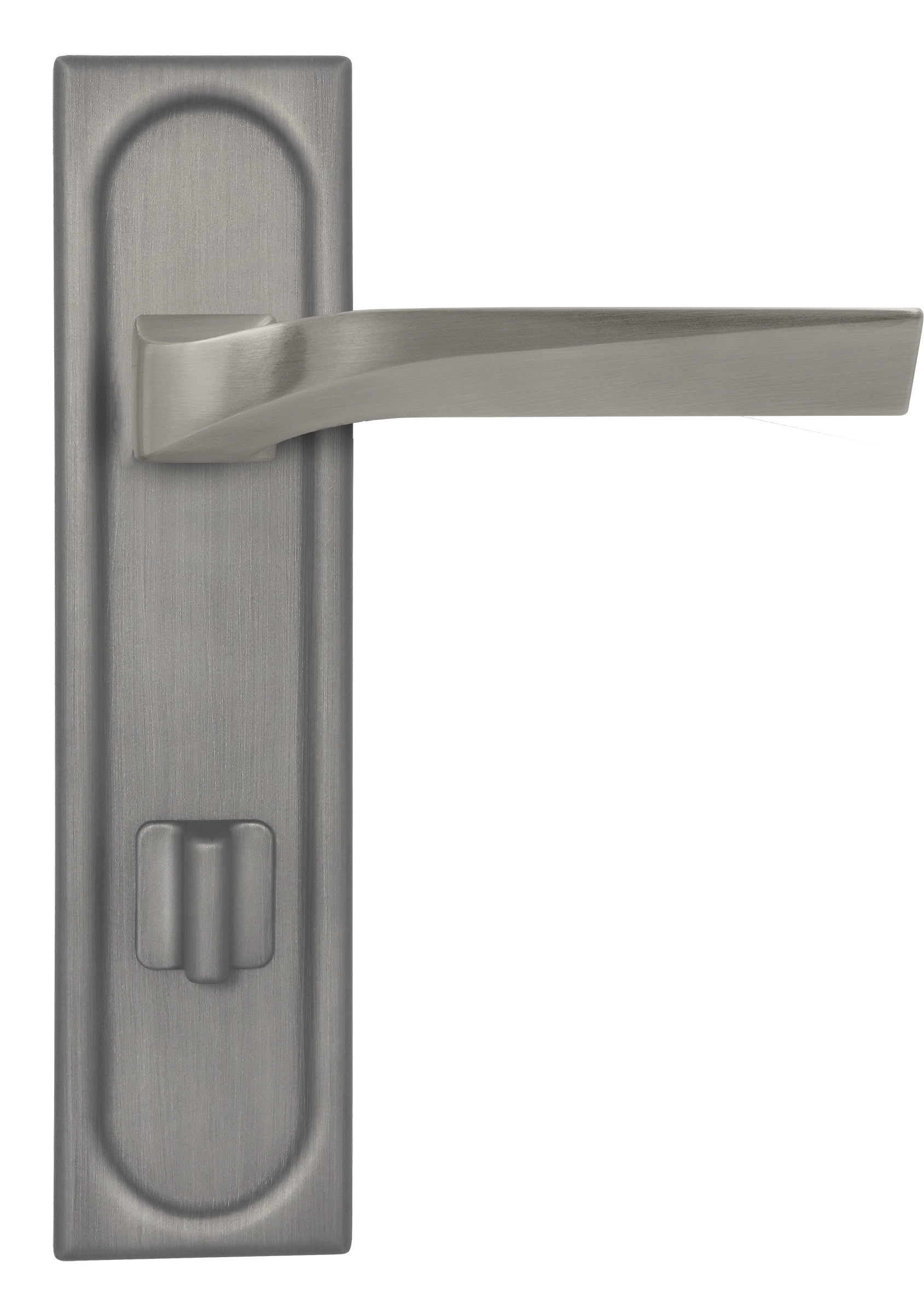 Ручка дверная WD CONCERT HALL PLS WC WF на планке под сантехническую завертку, цвет Зимняя стужа/Winter Frost фото купить в Оренбурге