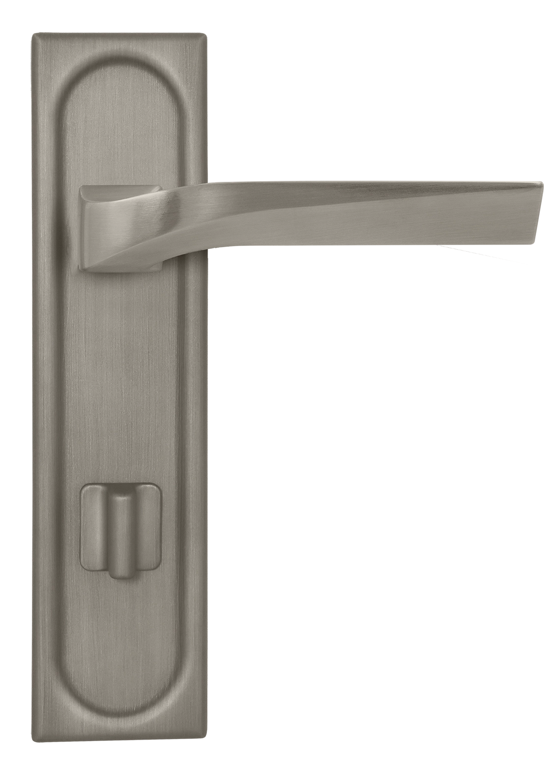 Ручка дверная WD CONCERT HALL PLS WC SMI на планке под сантехническую завертку, цвет Весенняя дымка/Spring Mist фото купить в Оренбурге