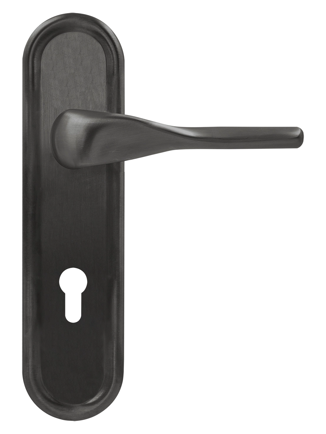 Ручка дверная LVB PLR KH SST на планке под ключевой цилиндр, цвет Летняя гроза/Summer Storm фото купить Оренбург