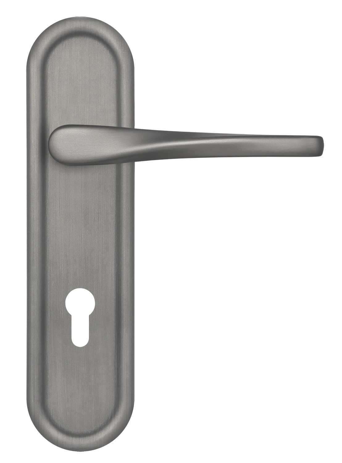 Ручка дверная THE OLYMPICS PLR KH WF на планке под ключевой цилиндр, цвет Зимняя стужа/Winter Frost фото купить Оренбург