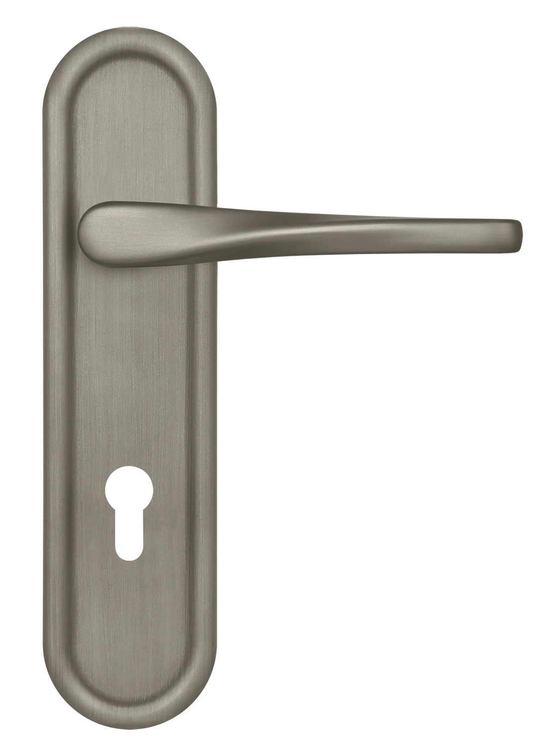 Ручка дверная THE OLYMPICS PLR KH SMI на планке под ключевой цилиндр, цвет Весенняя дымка/Spring Mist фото купить Оренбург