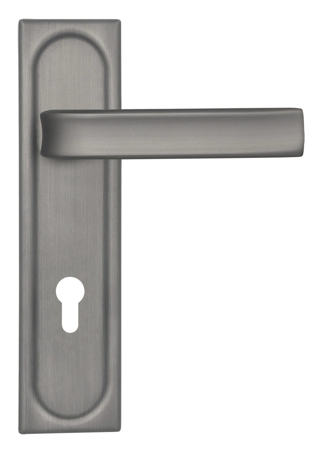 Ручка дверная THE BUS STATION PLS KH WF на планке под ключевой цилиндр, цвет Зимняя стужа/Winter Frost фото купить Оренбург