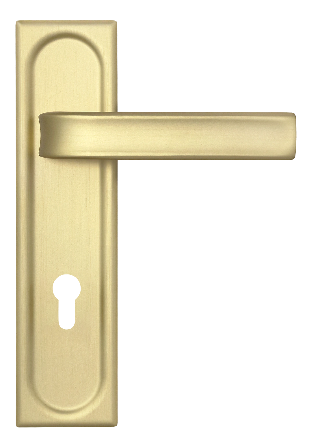 Ручка дверная THE BUS STATION PLS KH AH на планке под ключевой цилиндр, цвет Весенняя дымка/Spring Mist фото купить Оренбург