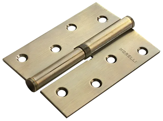Петля разъемная MSND 100X70X2.5 AB R с подшипником стальная правая, врезная, цвет бронза фото купить Оренбург