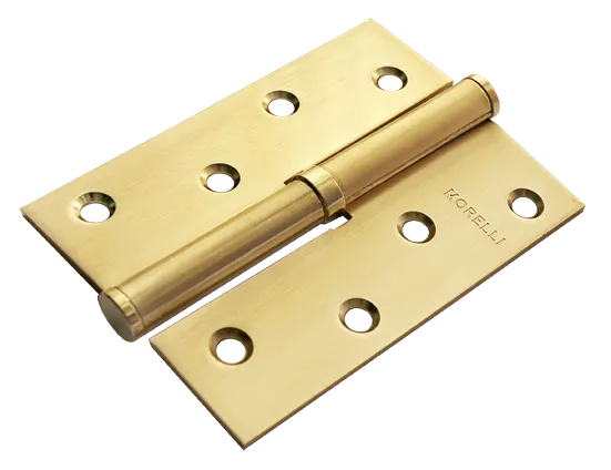 Петля разъемная карточная MSND 100X70X2.5 SG R с подшипником стальная правая, врезная, цвет матовое золото фото купить Оренбург