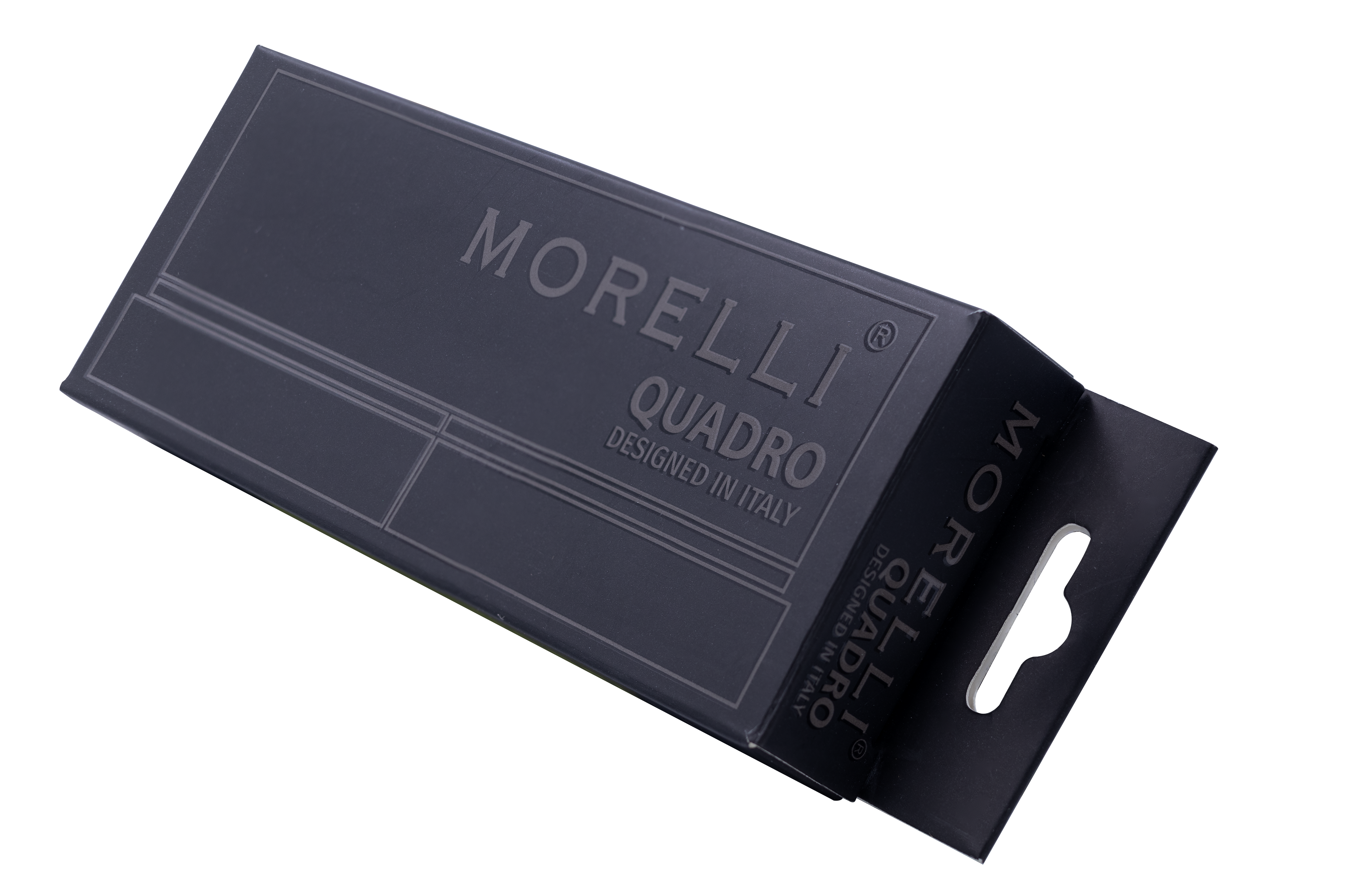 Петля QUADRO-2 BL врезная на квадратной оси, цвет черный фото morelli Оренбург