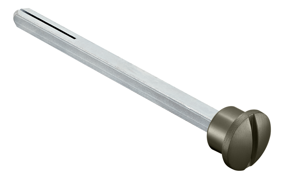 Четырехгранник LUX-SPINDLE-WC 110 ANT 110мм с кнопкой, цвет антрацит фото купить Оренбург