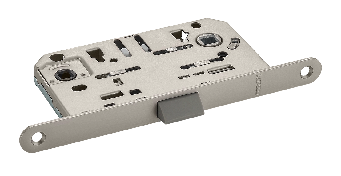 Замок межкомнатный 1895P MSN бесшумный многофункциональный, цвет матовый сатинированный никель фото 1 Замок межкомнатный 1895P MSN бесшумный многофункциональный, цвет матовый сатинированный никель фото купить Оренбург