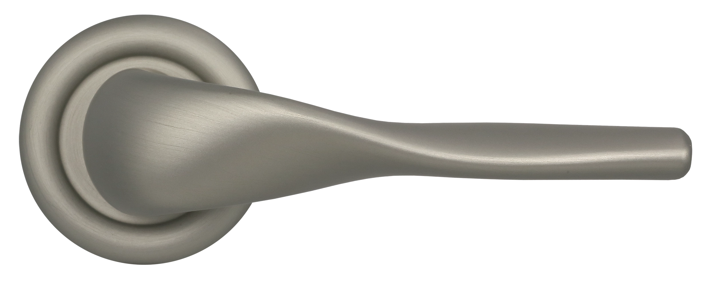 Ручка дверная LVB R7 SMI на круглой розетке, цвет Весенняя дымка/Spring Mist фото купить в Оренбурге