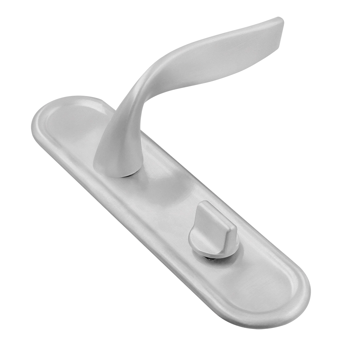 Ручка дверная SKYSCRAPER PLR SSW на планке, цвет Стокгольмский снегопад/Stockholm Snowfall фото купить Оренбург