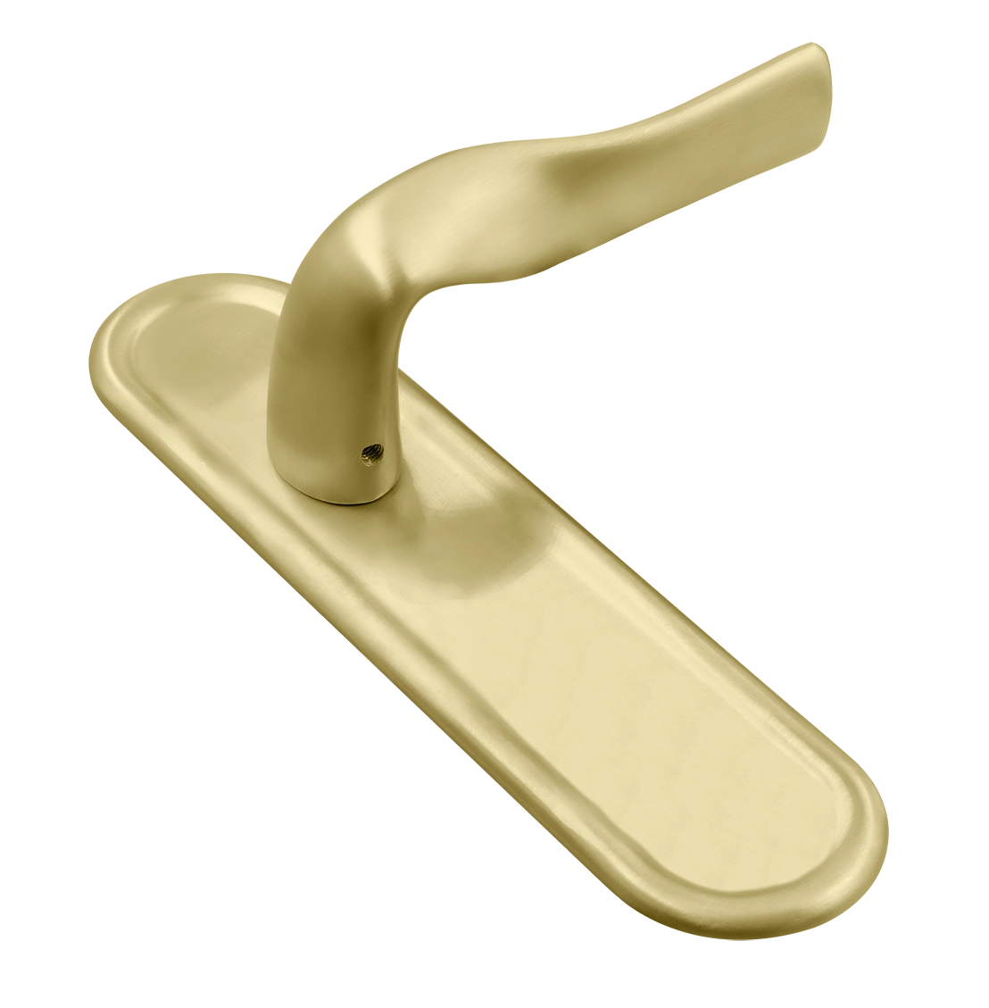 Ручка дверная LVB PLR AH на планке, цвет Осенний мёд/Autumn Honey фото купить Оренбург