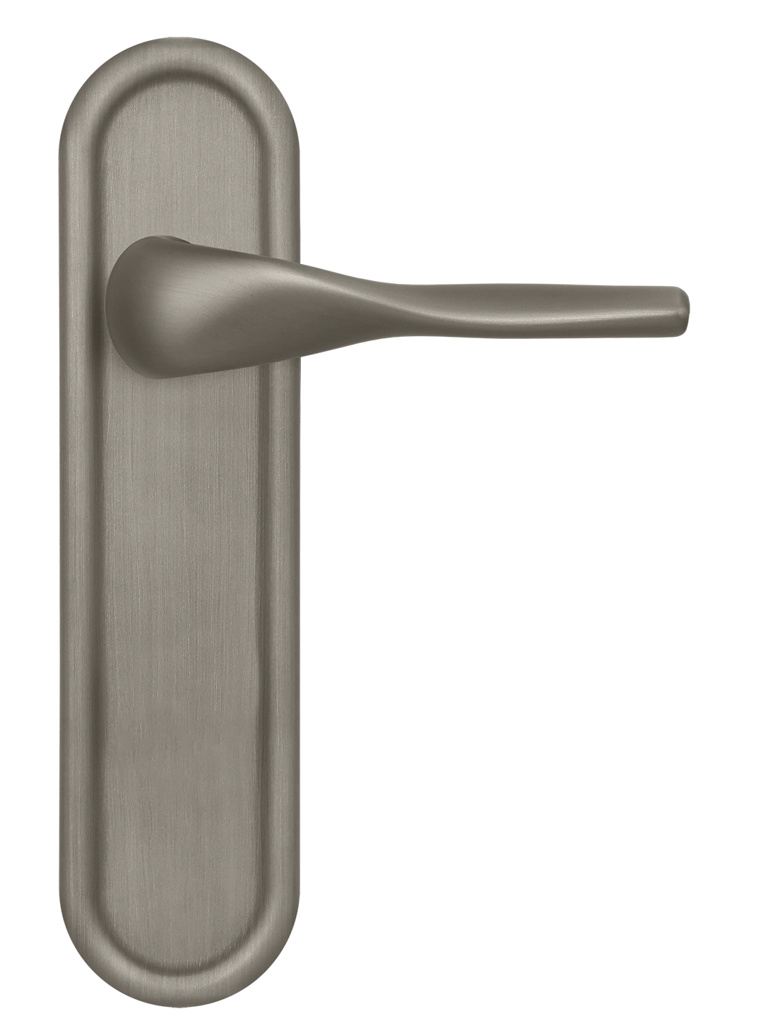 Ручка дверная LVB PLR SMI на планке, цвет Весенняя дымка/Spring Mist фото купить в Оренбурге