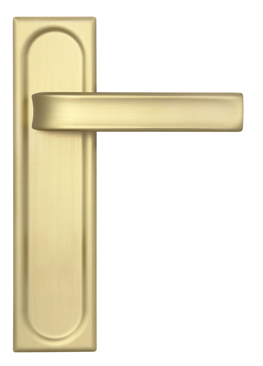 Ручка дверная THE BUS STATION PLS AH на планке, цвет Осенний мёд/Autumn Honey фото купить в Оренбурге