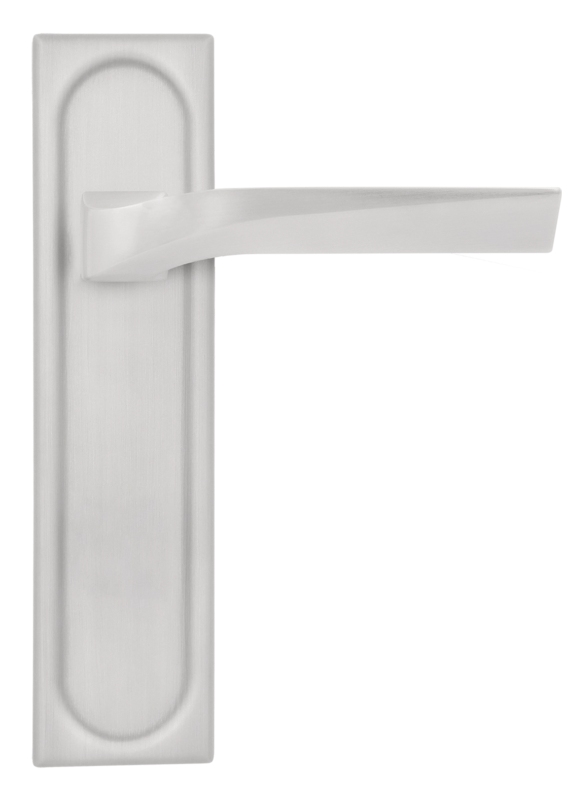 Ручка дверная WD CONCERT HALL PLS SSW на планке, цвет Стокгольмский снегопад/Stockholm Snowfall фото купить в Оренбурге