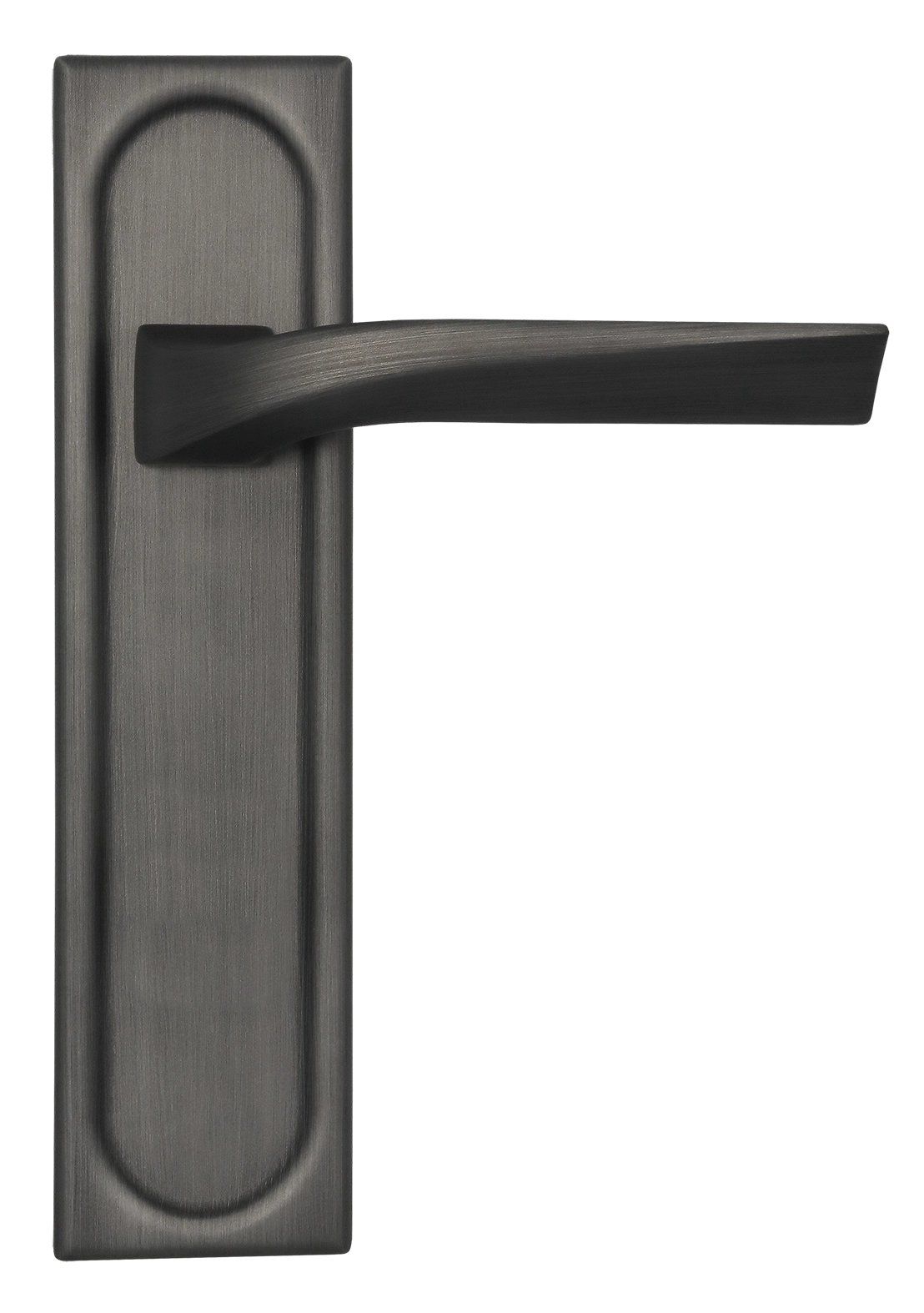 Ручка дверная WD CONCERT HALL PLS SST на планке, цвет Летняя гроза/Summer Storm фото купить в Оренбурге