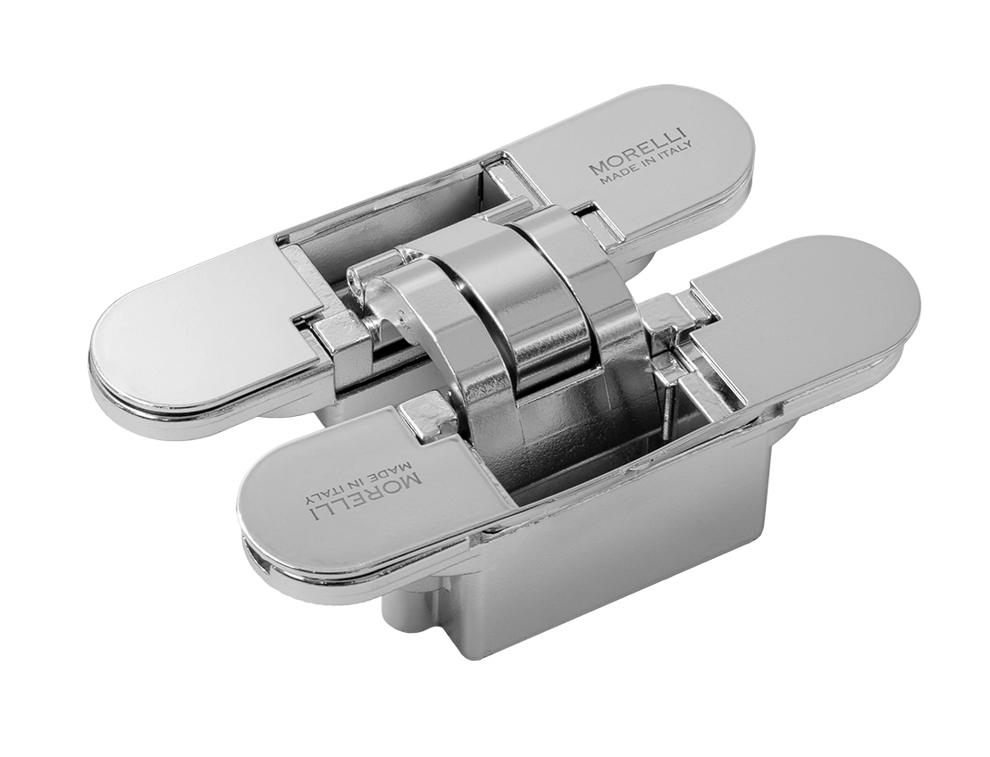 Петля скрытая HH-20 PC, врезная с 3D-регулировкой, вес полотна до 60 кг цвет хром фото купить Оренбург