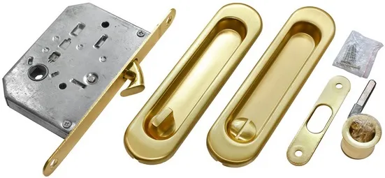 MHS150 WC SG, комплект для раздвижных дверей, цвет - мат.золото фото купить Оренбург