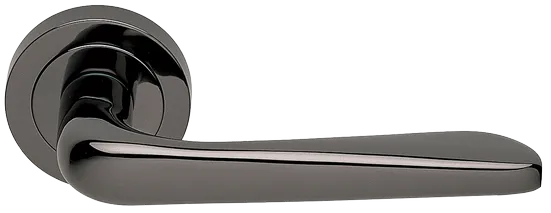 PETRA R2 NIN, ручка дверная, цвет -  черный никель фото купить Оренбург