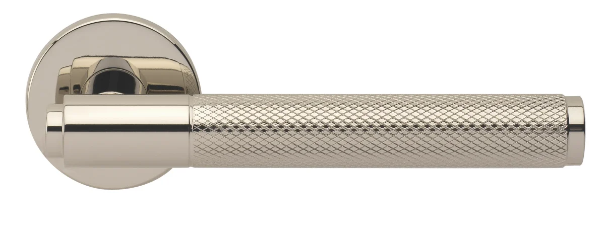 BRIDGE R6 NIS, ручка дверная с усиленной розеткой, цвет -  матовый никель фото купить Оренбург