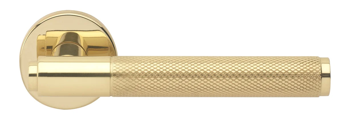 BRIDGE R6 OTL, ручка дверная с усиленной розеткой, цвет -  золото фото купить Оренбург