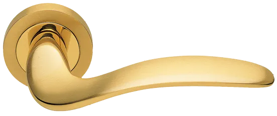 COBRA R2 OSA, ручка дверная, цвет -  матовое золото фото купить Оренбург