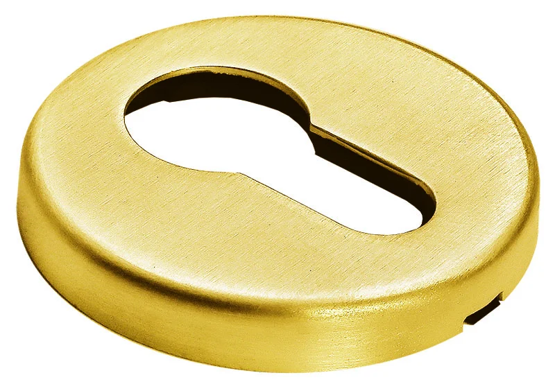 LUX-KH-R5 OSA, накладка на евроцилиндр, цвет - матовое золото фото купить Оренбург