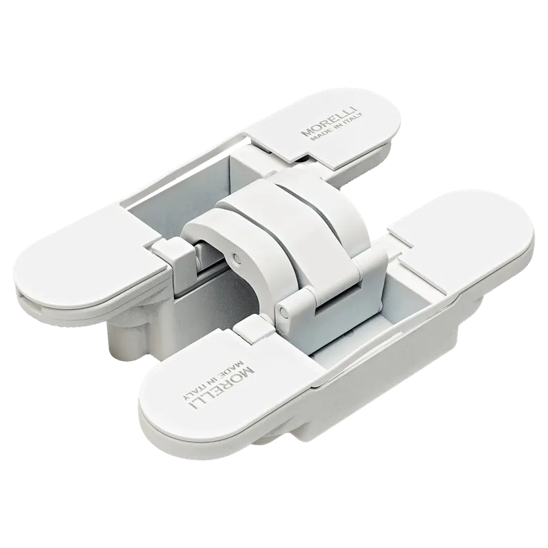 Петля скрытая HH-20 W, врезная с 3D-регулировкой, вес полотна до 60 кг, цвет белый фото купить Оренбург