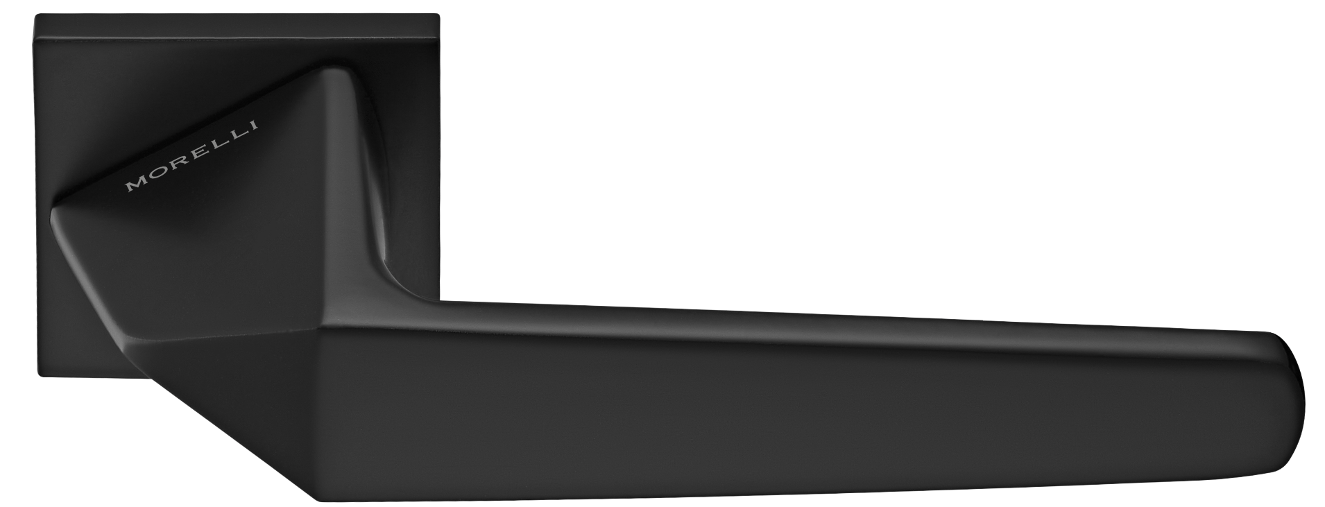 SOUK ручка дверная на квадратной розетке 6 мм, MH-55-S6 BL, цвет - черный фото купить Оренбург