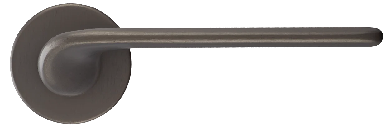 TOMORROW R5 ANT, ручка дверная на розетке 7мм, цвет -  антрацит фото купить в Оренбурге