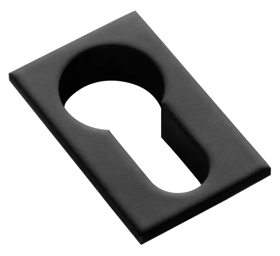 LUX-KH-SM NERO, накладка на евроцилиндр, цвет - черный фото купить Оренбург