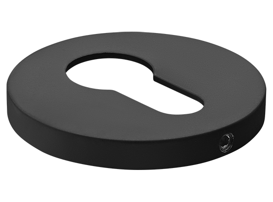 Накладка на ключевой цилиндр, на круглой розетке 6 мм, MH-KH-R6 BL, цвет - чёрный фото купить Оренбург
